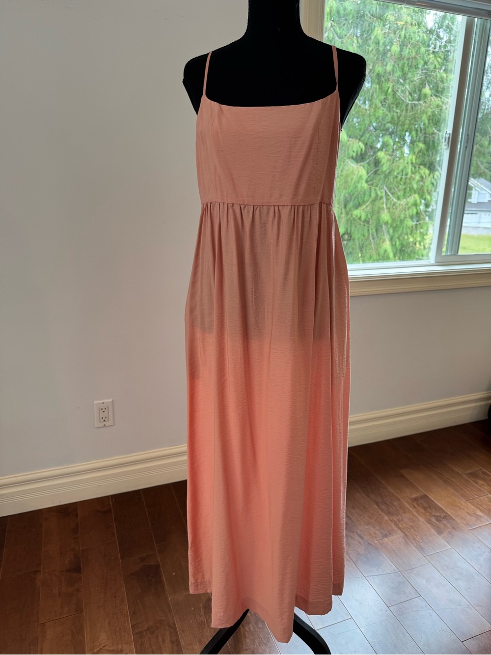 a new day Pink Spaghetti-Strap Maxi Dress